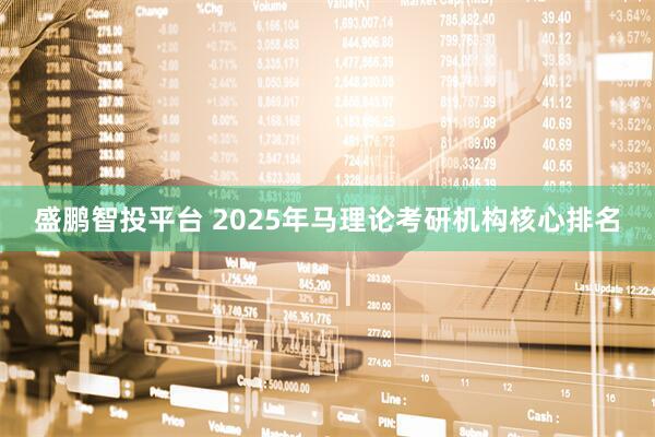 盛鹏智投平台 2025年马理论考研机构核心排名